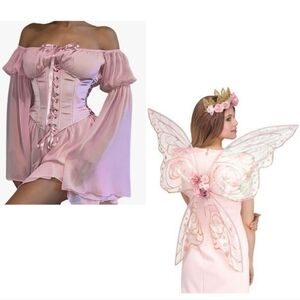 Women's Fairy Halloween Costume with Wings